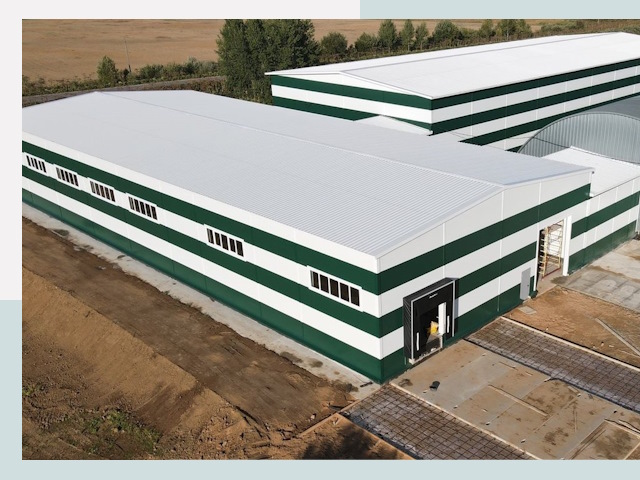 Строительство овощехранилищ в Юбилейном