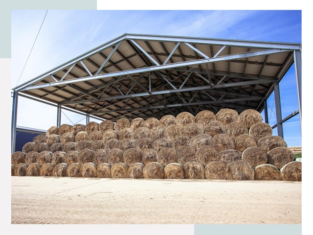 Строительство сенохранилищ в Юбилейный от 618 руб.