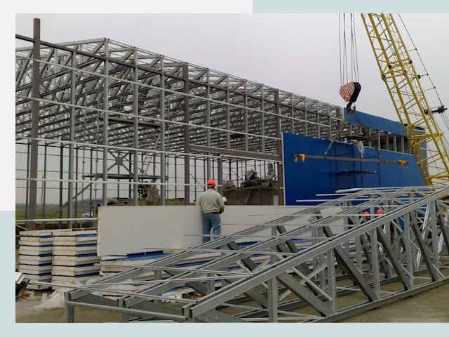 Строительство заводов в Юбилейном