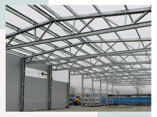 Строительство складов в Юбилейный от 618 руб. за м²