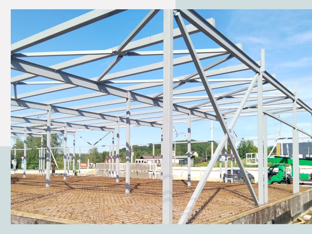 Строительство рынков в Юбилейном