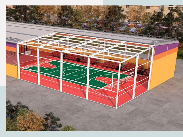 Спортивные сооружения в Юбилейном