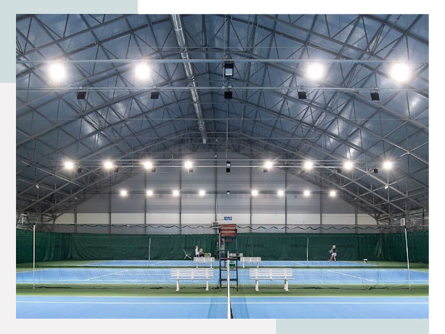 Строительство теннисных кортов в Юбилейный от 618 руб.