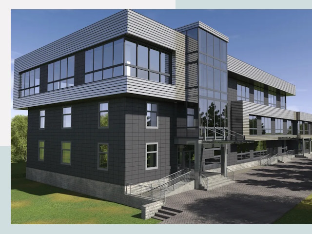 Административные здания в Юбилейном