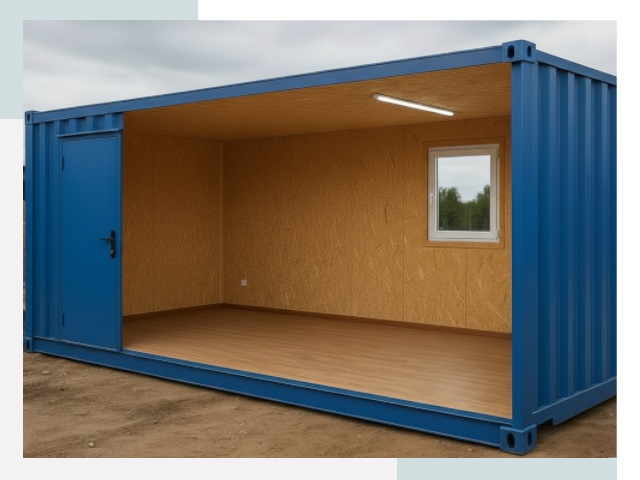 Блок-контейнеры в Юбилейном