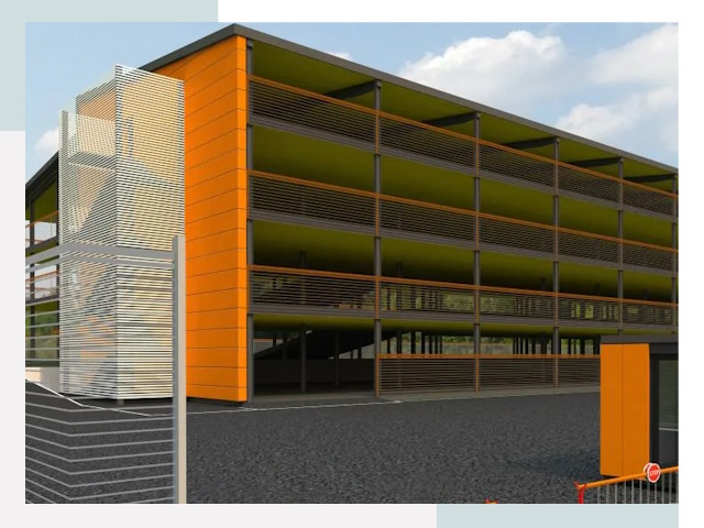 Многоуровневые паркинги в Юбилейном