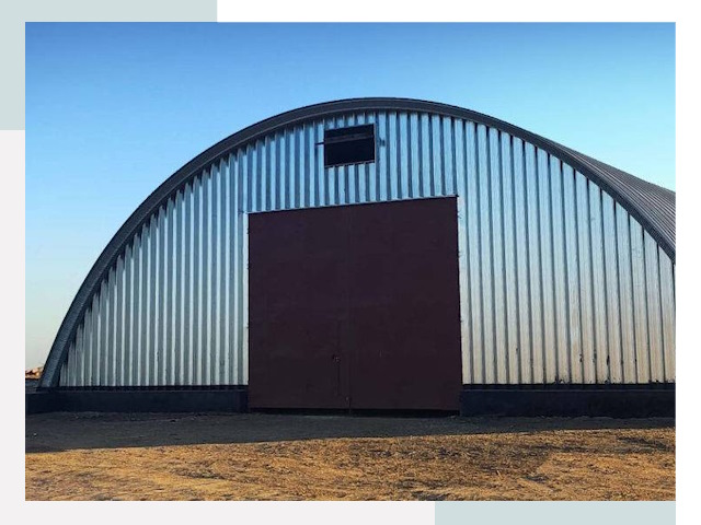Арочные ангары в Юбилейном