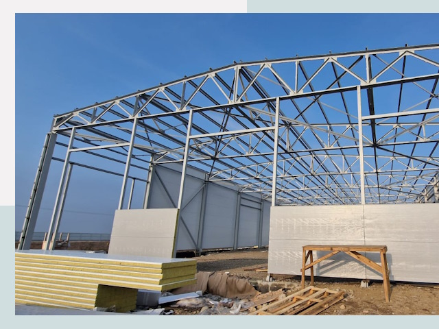 Утепленные ангары в Юбилейный от 618 руб. за м²