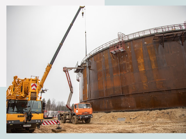 Монтаж резервуаров в Юбилейном от 618 руб. за м³