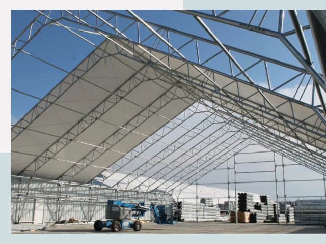 Каркасно-тентовые сооружения от СтальСтрой-Юбл по цене 618 руб.