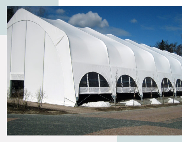Каркасно-тентовые сооружения в Юбилейном