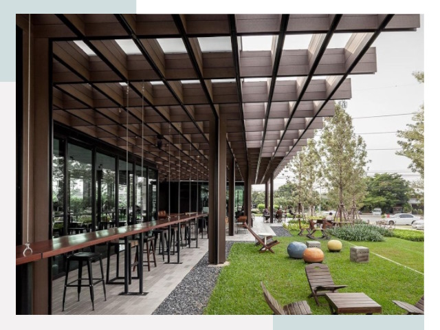 Летние веранды для кафе в Юбилейном