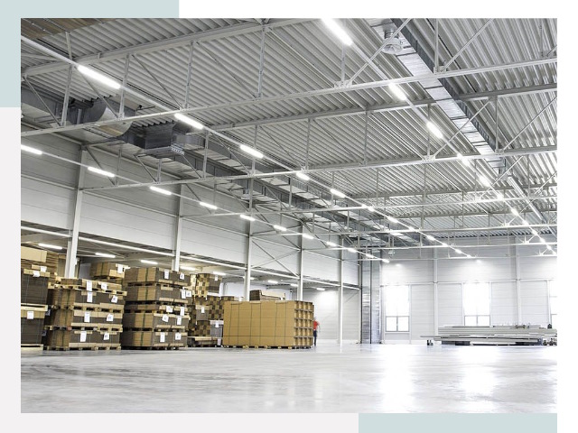 Освещение ангаров в Юбилейном