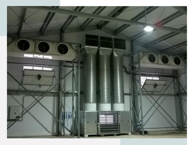 Инженерные системы для ангаров в Юбилейном